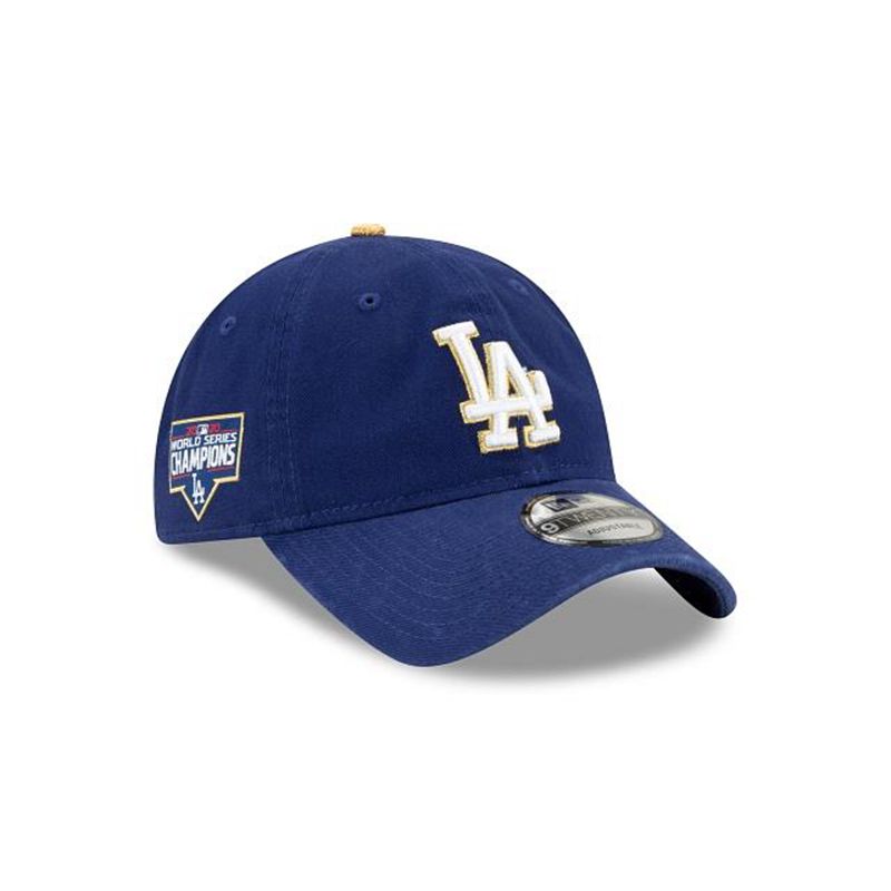 MLB Los Angeles Dodgers Gold Collection 9Twenty Adjustable (GJL3753) - Blue New Era Caps